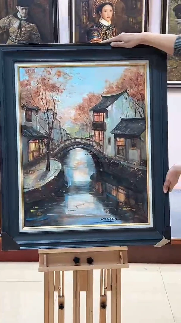 油画邸立丰-80*60-油画作品