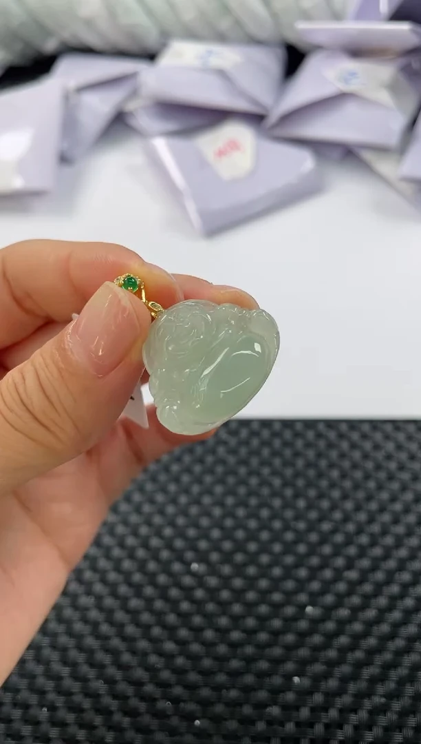 颈饰未镶嵌翡翠9209 佛公