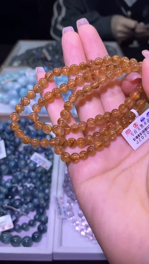 未镶嵌手链水晶发晶多圈-A04-多样性发其一