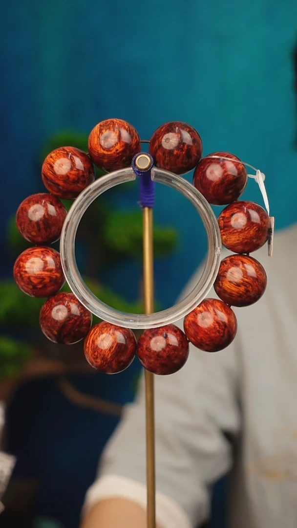 木乐**此 本降真香红降花梨公2.0手串66g