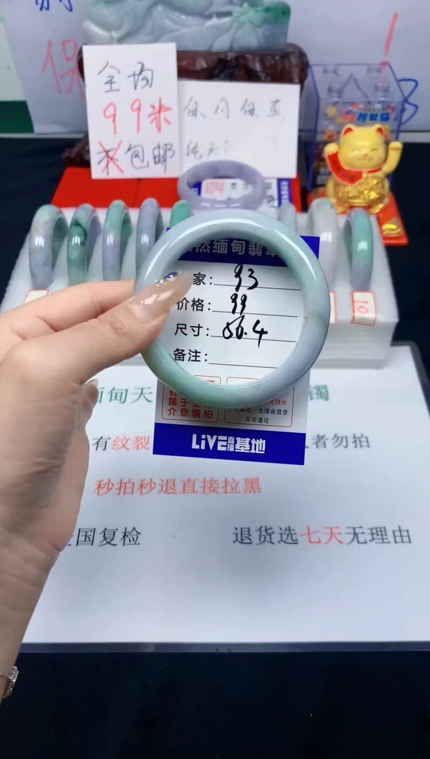 未镶嵌手镯翡翠93