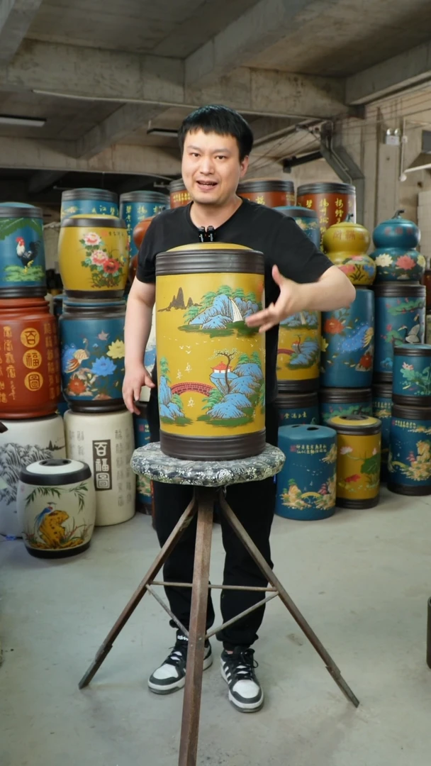 宜兴原矿紫砂茶叶罐