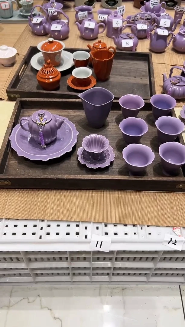 瓷片陶北溪堂、梵古堂正品茶具 假一罚十 【带滴溜托盘】