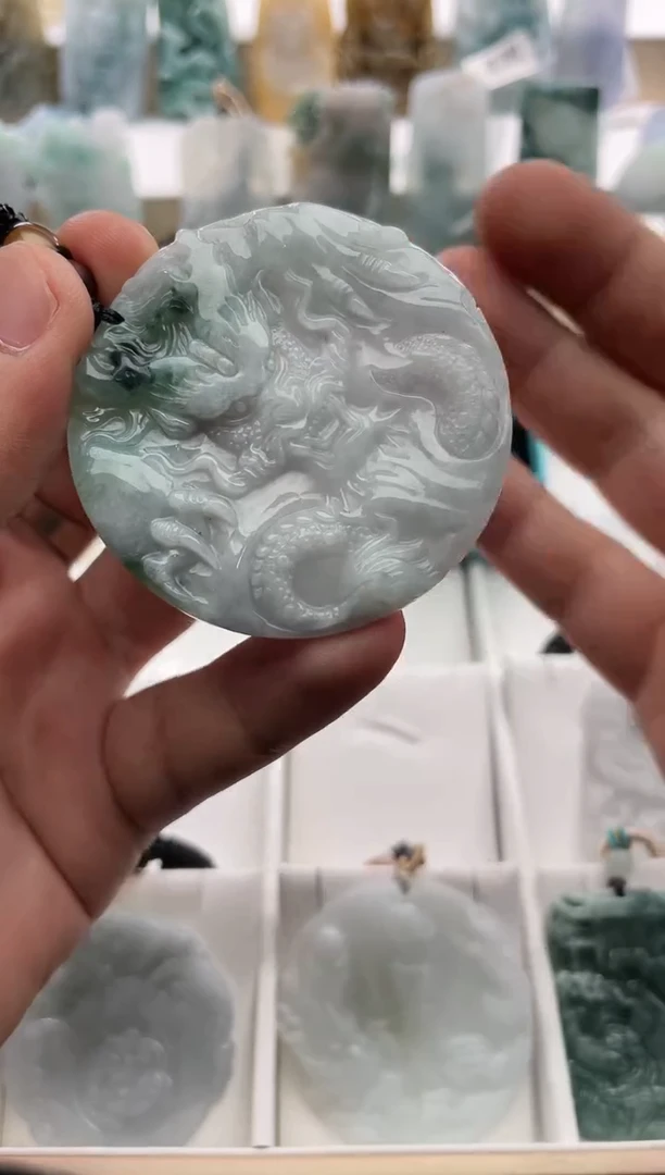 【闪购商品】翡翠颈饰未镶嵌..../1/18/ 218