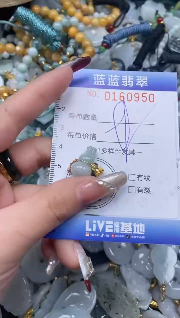 【闪购商品】翡翠颈饰未镶嵌闪购0160950多样性发其一