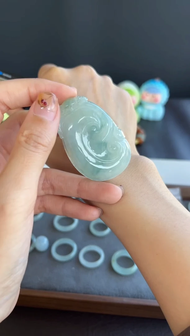 吊坠(不含链)未镶嵌翡翠523买断