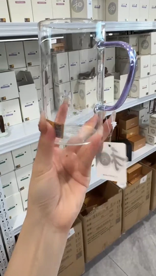 @@禾器晶彩清简杯浅紫色