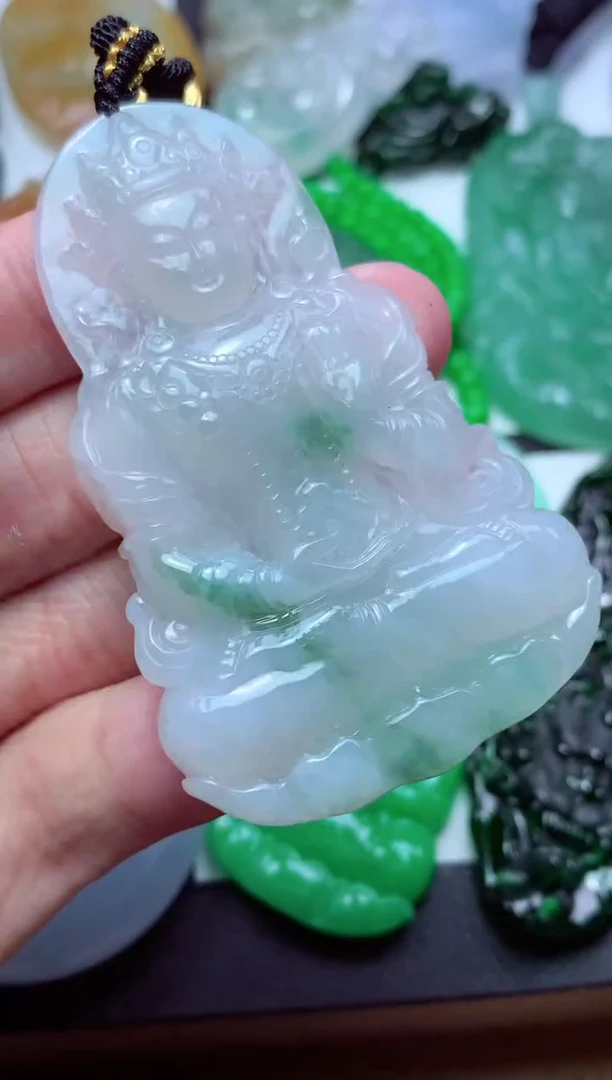 翡翠未镶嵌颈饰天然翡翠