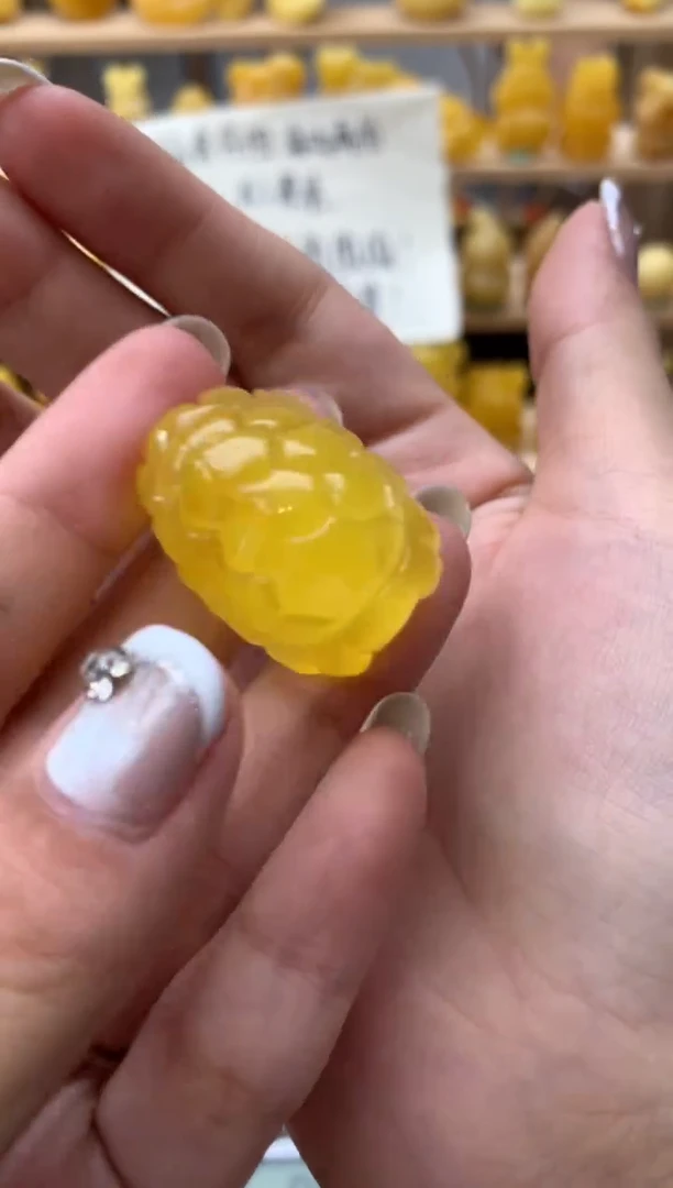 琥珀未镶嵌珠宝奇石152琥珀蜜蜡微瑕