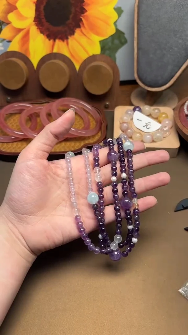 未镶嵌手链水晶1