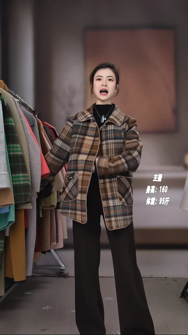 长 短款羊羊大衣116