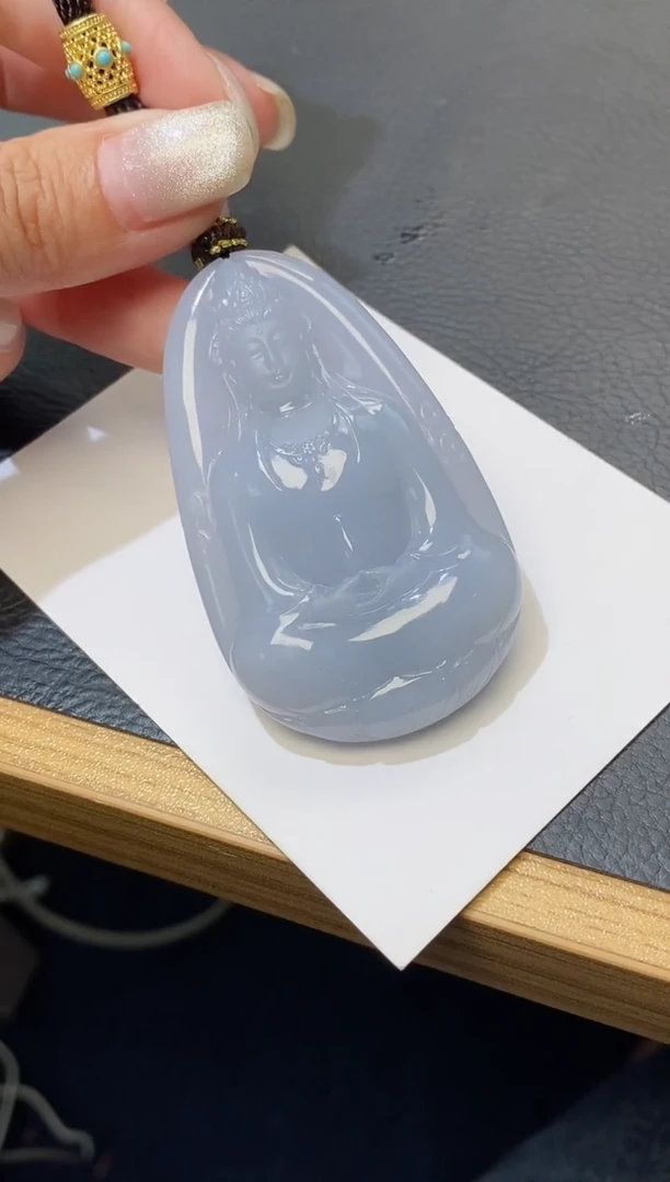 颈饰未镶嵌翡翠缅甸天然翡翠