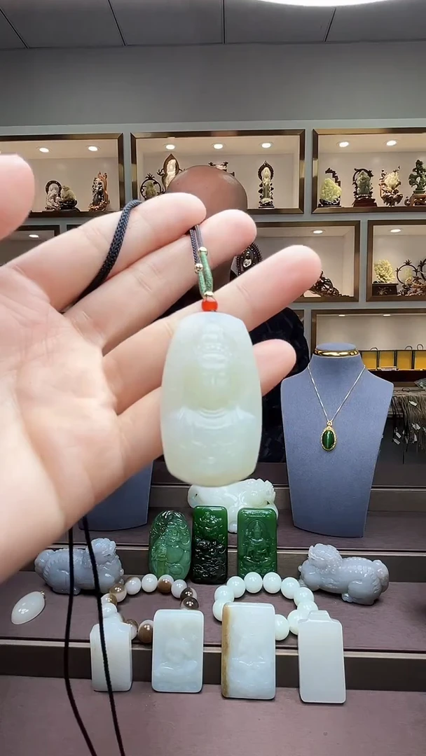 【闪购商品】和田玉挂件未镶嵌苏