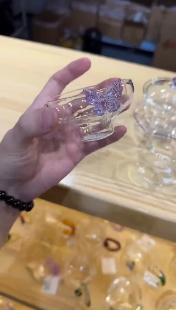 禾器-蝶梦茶漏-浅紫色