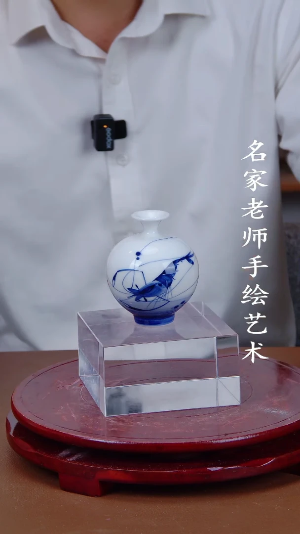 瓶景德镇手工手绘陶瓷摆件4