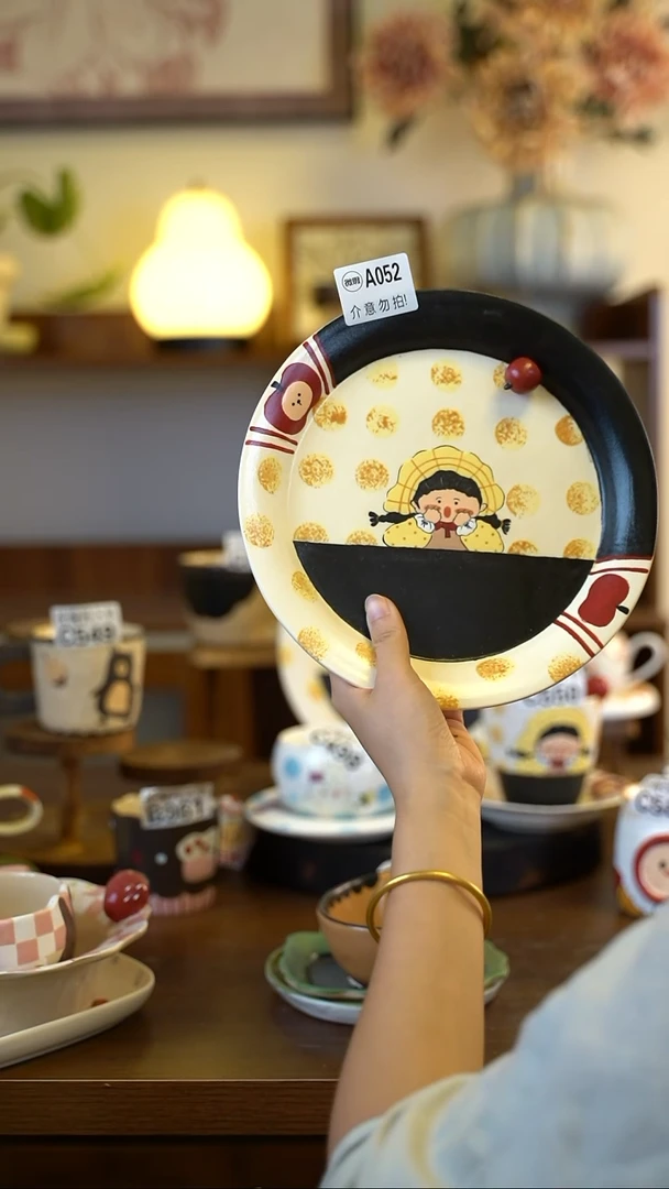 摆件A052 阿满屋手工手作陶瓷