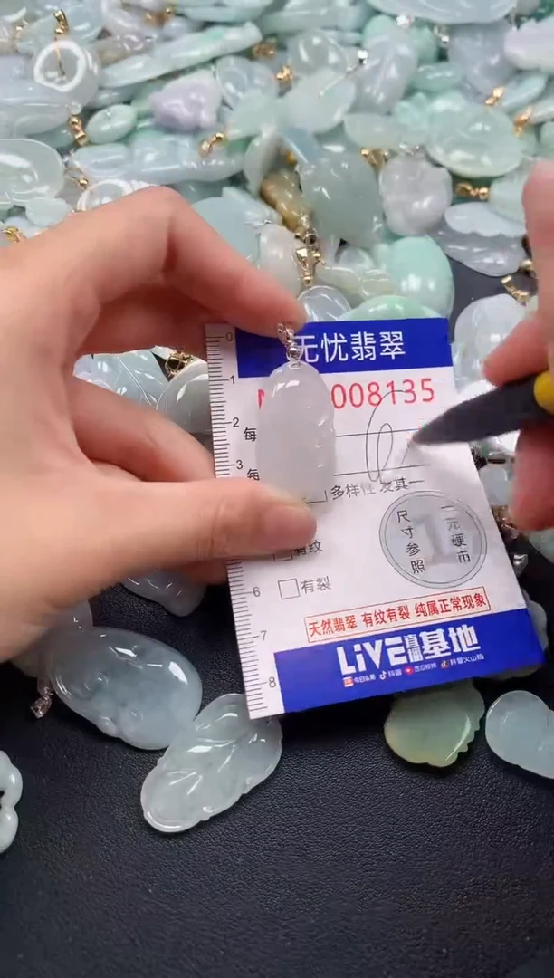 颈饰未镶嵌翡翠8135