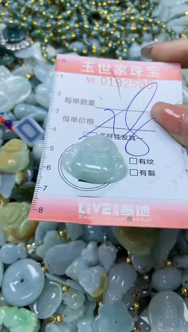 【闪购商品】翡翠颈饰未镶嵌闪购商品00192505多样性发其一