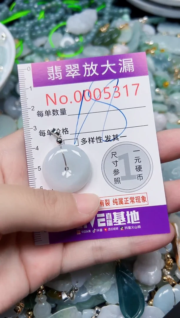 颈饰未镶嵌翡翠5317