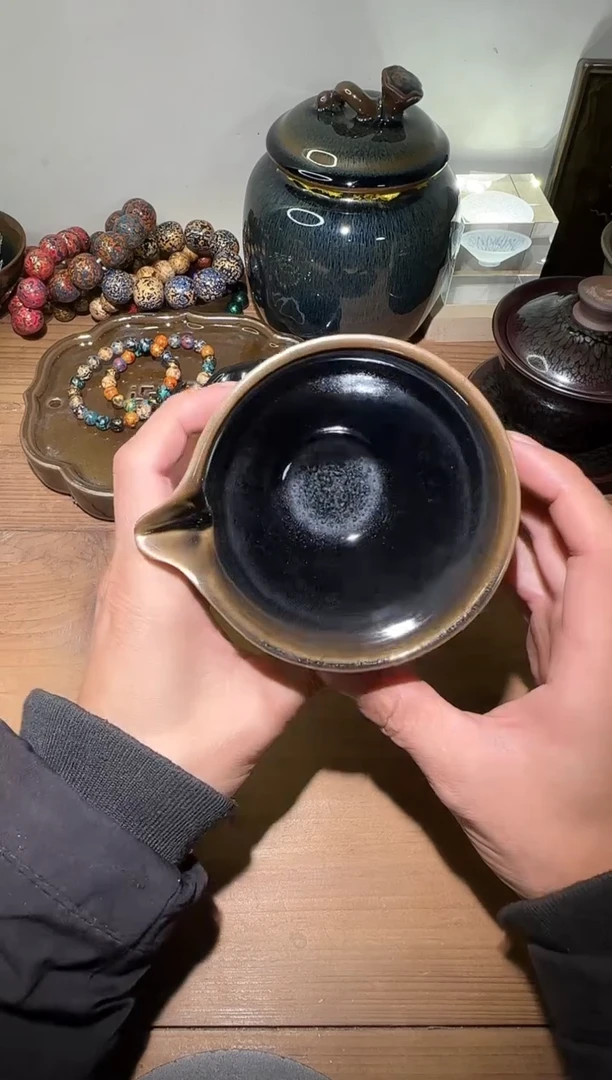 茶盏建阳建盏茶杯一只 公道