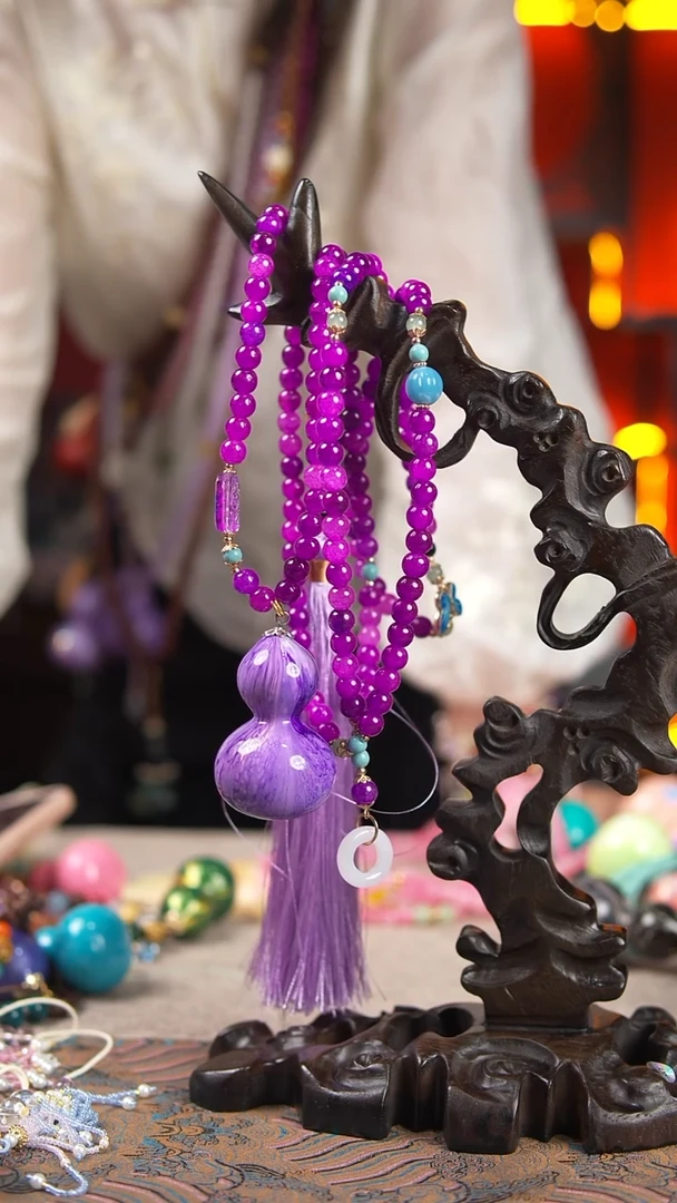 052玖澄文创漆艺葫芦国风配饰葫芦系列