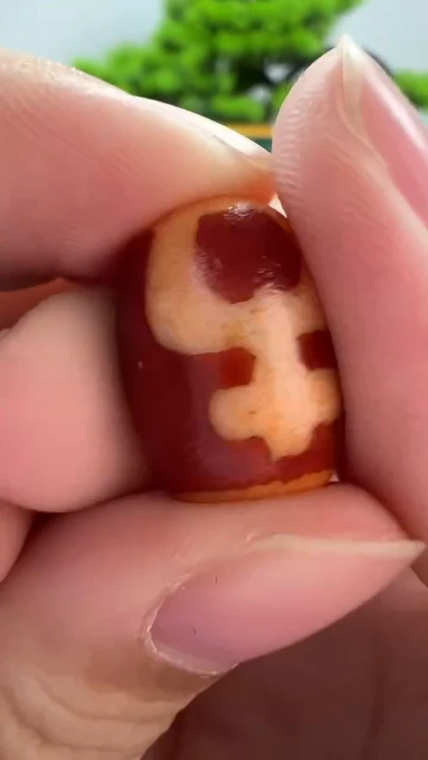 玛瑙/玉髓（覆膜）颈饰未镶嵌89.（微瑕随机发货）