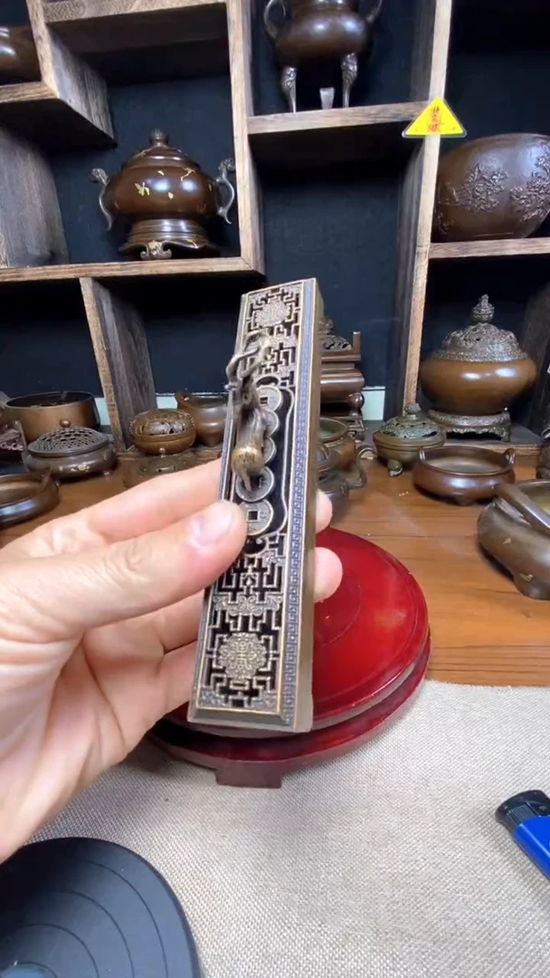 【闪购商品】苏工 普工精品铜 摆件熏香炉/摆件