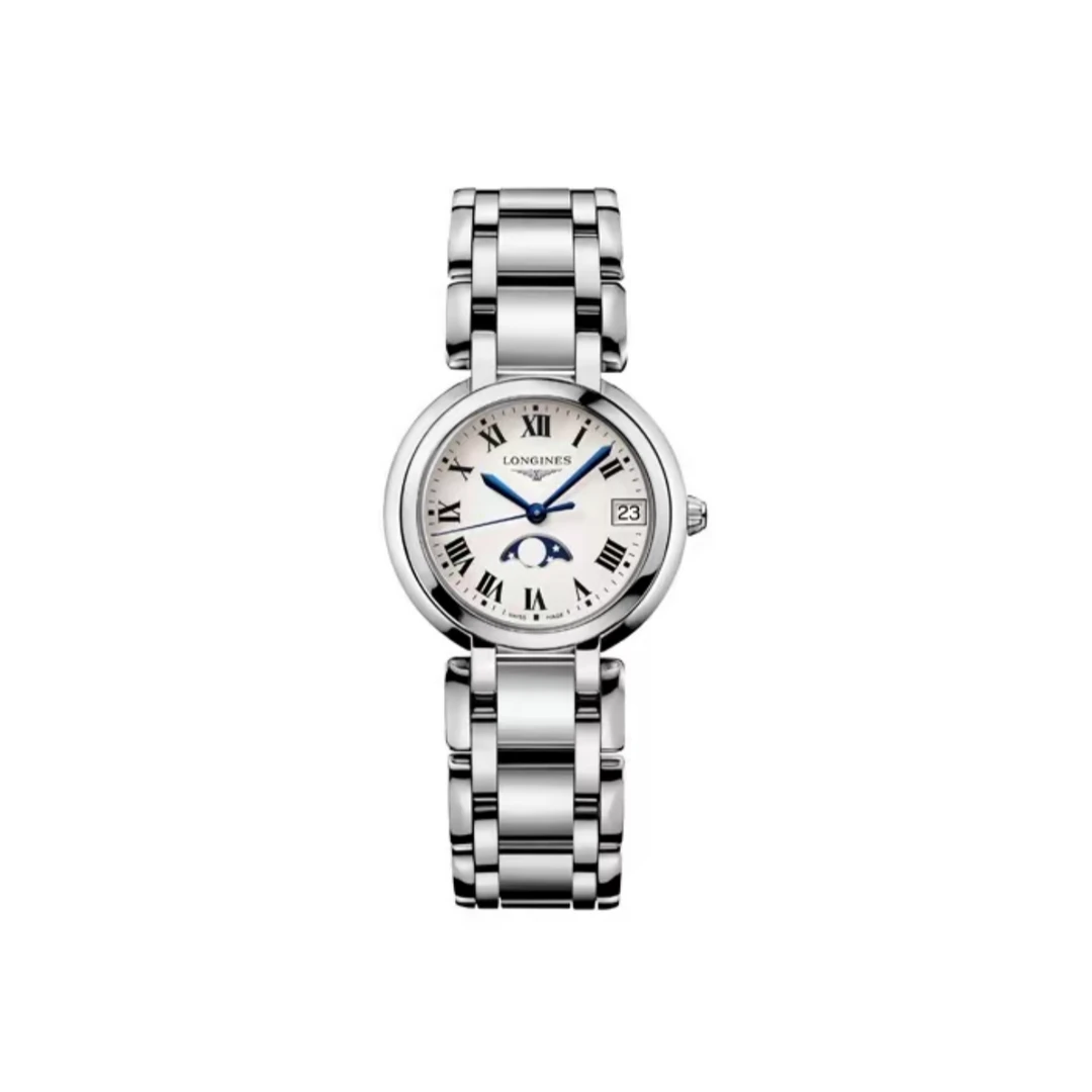 99新 Longines/浪琴 心月系列月相石英女表 30.5盘/34.5盘