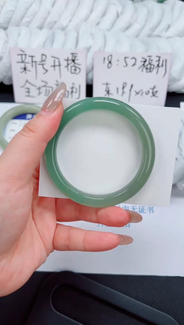 未镶嵌手镯石英质玉207-58.9