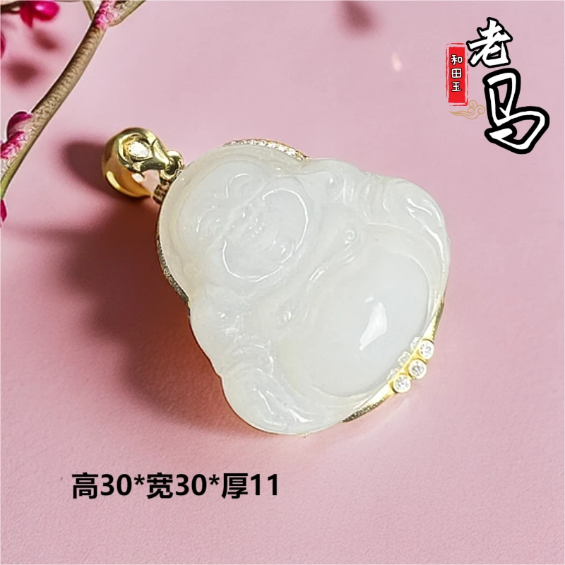 【老马】S925和田玉30佛公（多样性发其一）