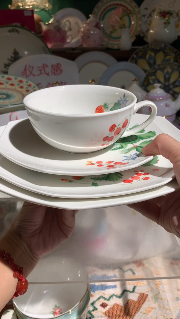 瓷片CC125陶瓷没有完美无瑕4件套