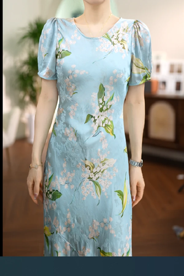 G946夏季新款遮肉显瘦时尚连衣裙ZC