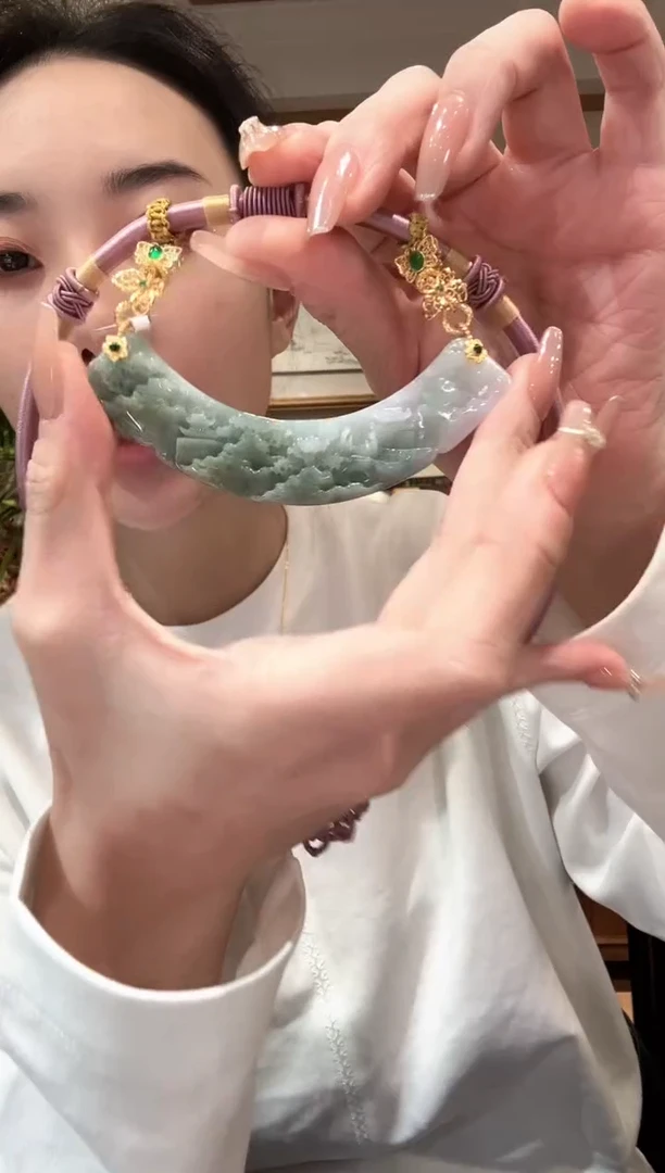 【闪购商品】翡翠颈饰未镶嵌国风