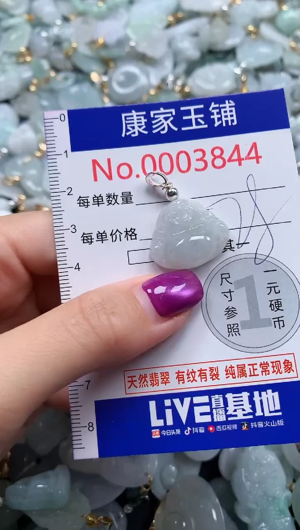 颈饰未镶嵌翡翠3844