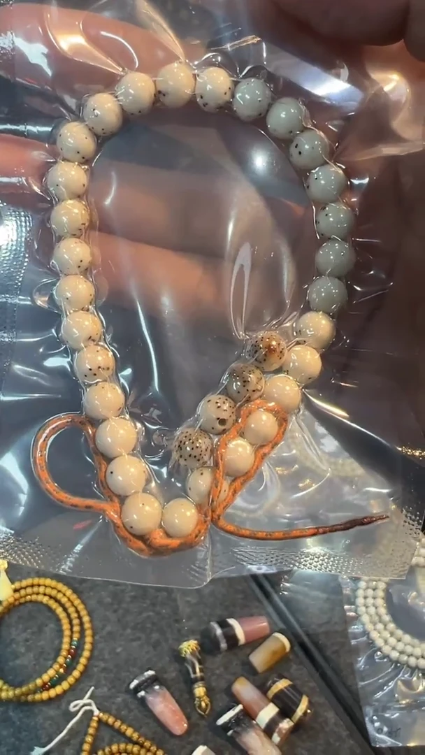 吊坠星月菩提星月8mm圆珠手持