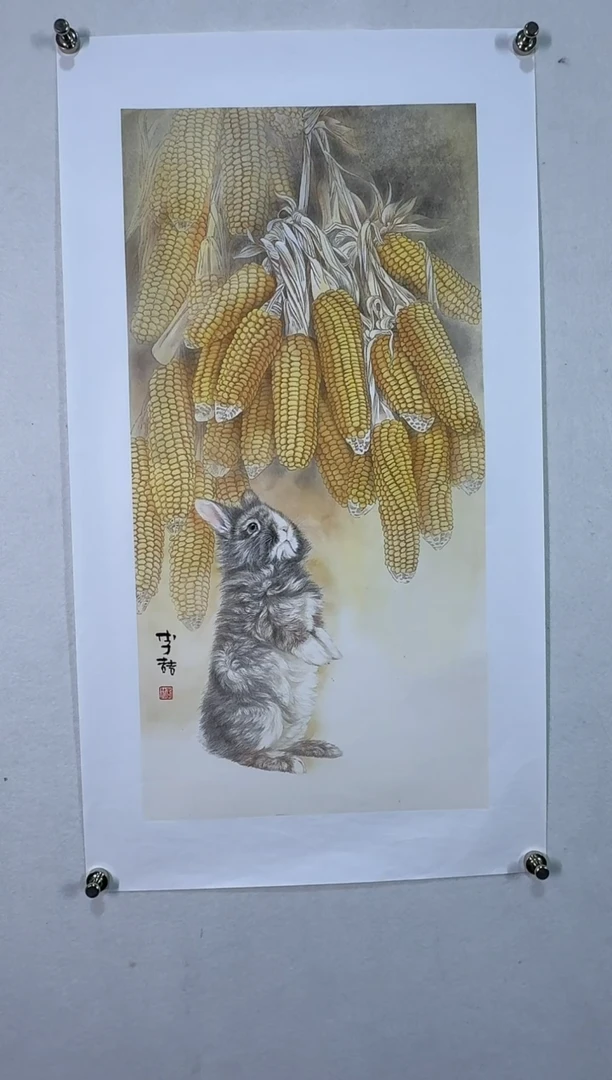 国画炳山艺术--李喆老师作品