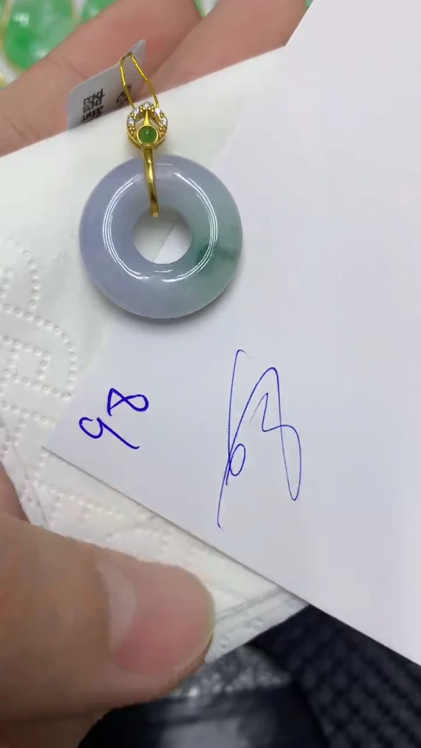 颈饰未镶嵌翡翠缅甸A货翡翠