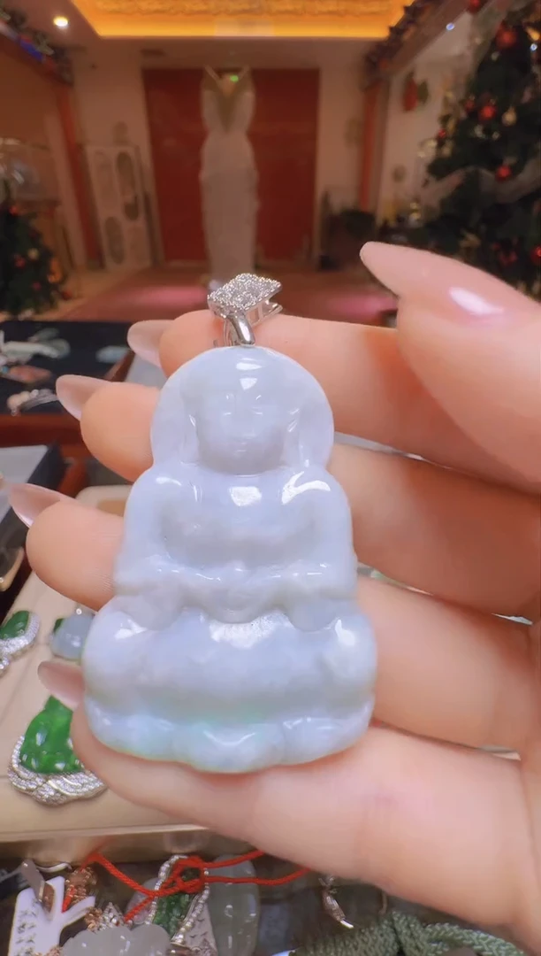 【闪购商品】翡翠吊坠(不含链)未镶嵌翡翠