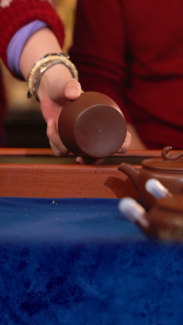 紫砂 宜兴紫砂 LNF  底槽清   杯