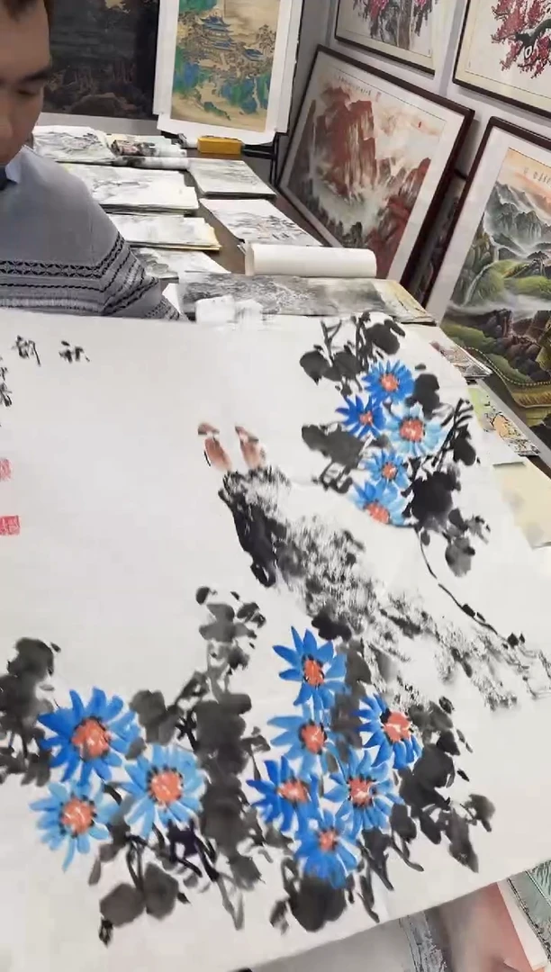 国画融易专属链接-海明雏菊