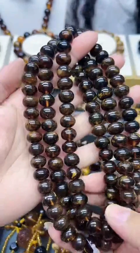 【闪购商品】琥珀颈饰未镶嵌11琥珀