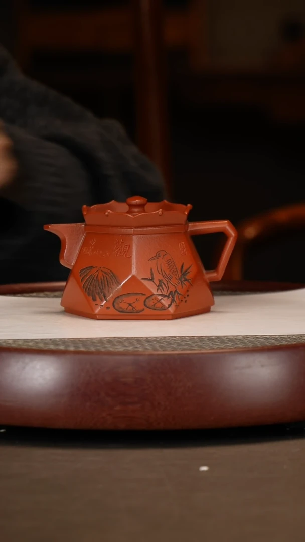 【闪购商品】紫砂茶壶钻石僧冒