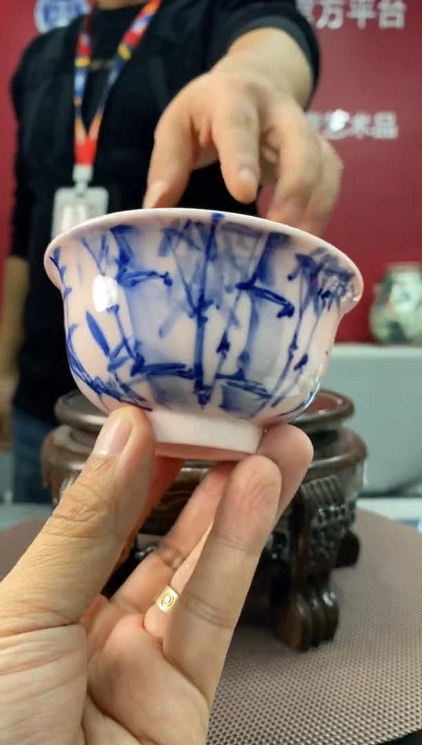 陶瓷e424景德镇瓷器一件