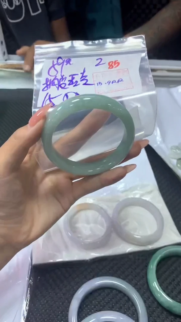 未镶嵌定制翡翠搬***姐85毛货需精细抛光定制+多样性发1+1500