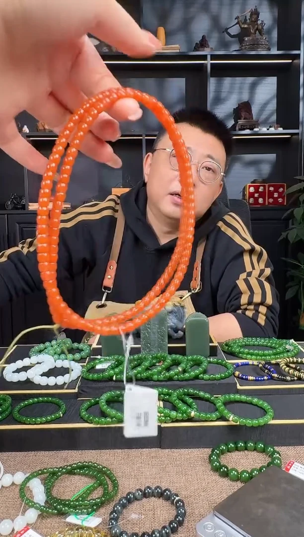 【闪购商品】玛瑙/玉髓1未镶嵌5mm极致108