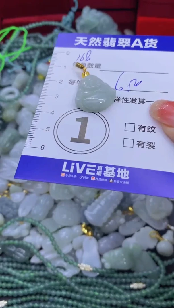 颈饰未镶嵌翡翠天然翡翠A货批量多样性发一件
