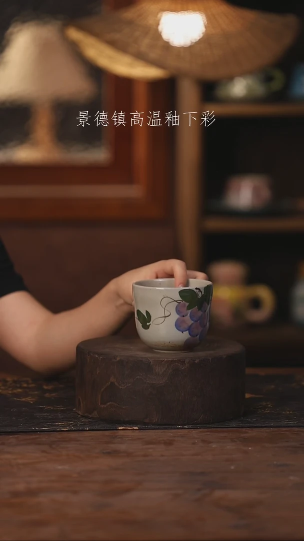 景德镇高温釉下手绘陶瓷441