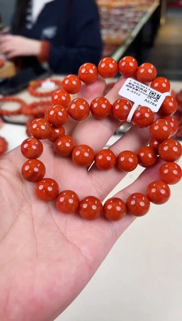 未镶嵌瓦西手串12+南红玛瑙（多样式发其一）