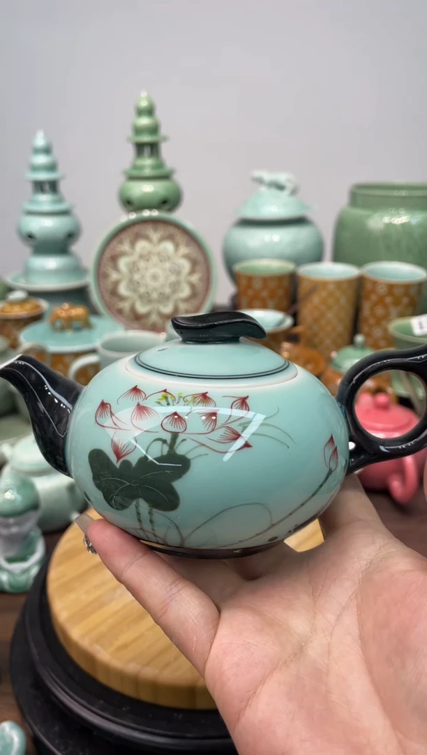 特价福利 微瑕 慧仙青瓷