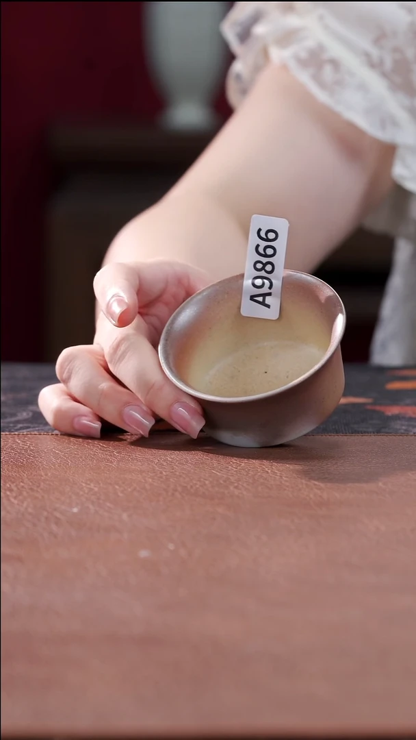 裸烧马蹄杯-A9866